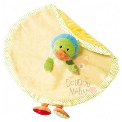  baby comforter max the duck yellow blue green 